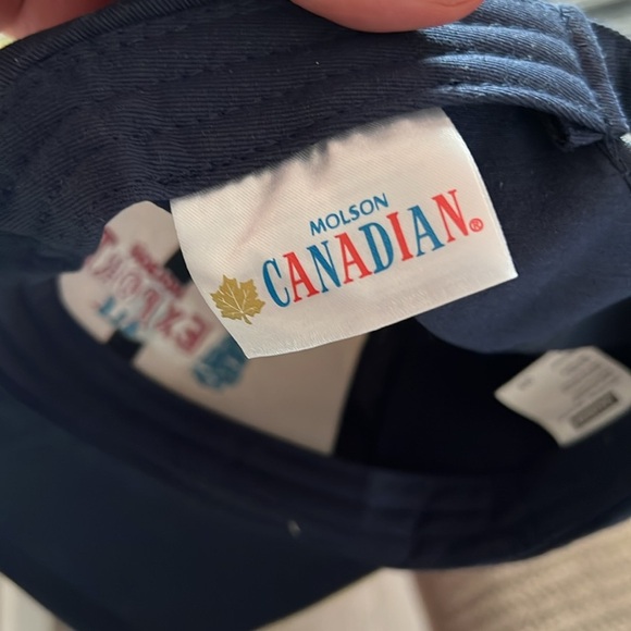 Molson Export Ale Blue and Cream Cap - Picture 4 of 5